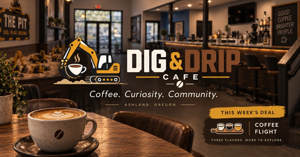 Dig & Drip Cafe — coffee, curiosity, and community in Ashland